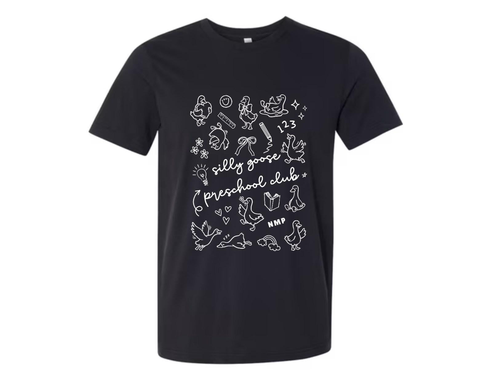 Silly Goose Preschool Club T-Shirt (Adult)